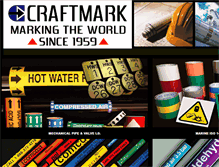 Tablet Screenshot of craftmarkid.com